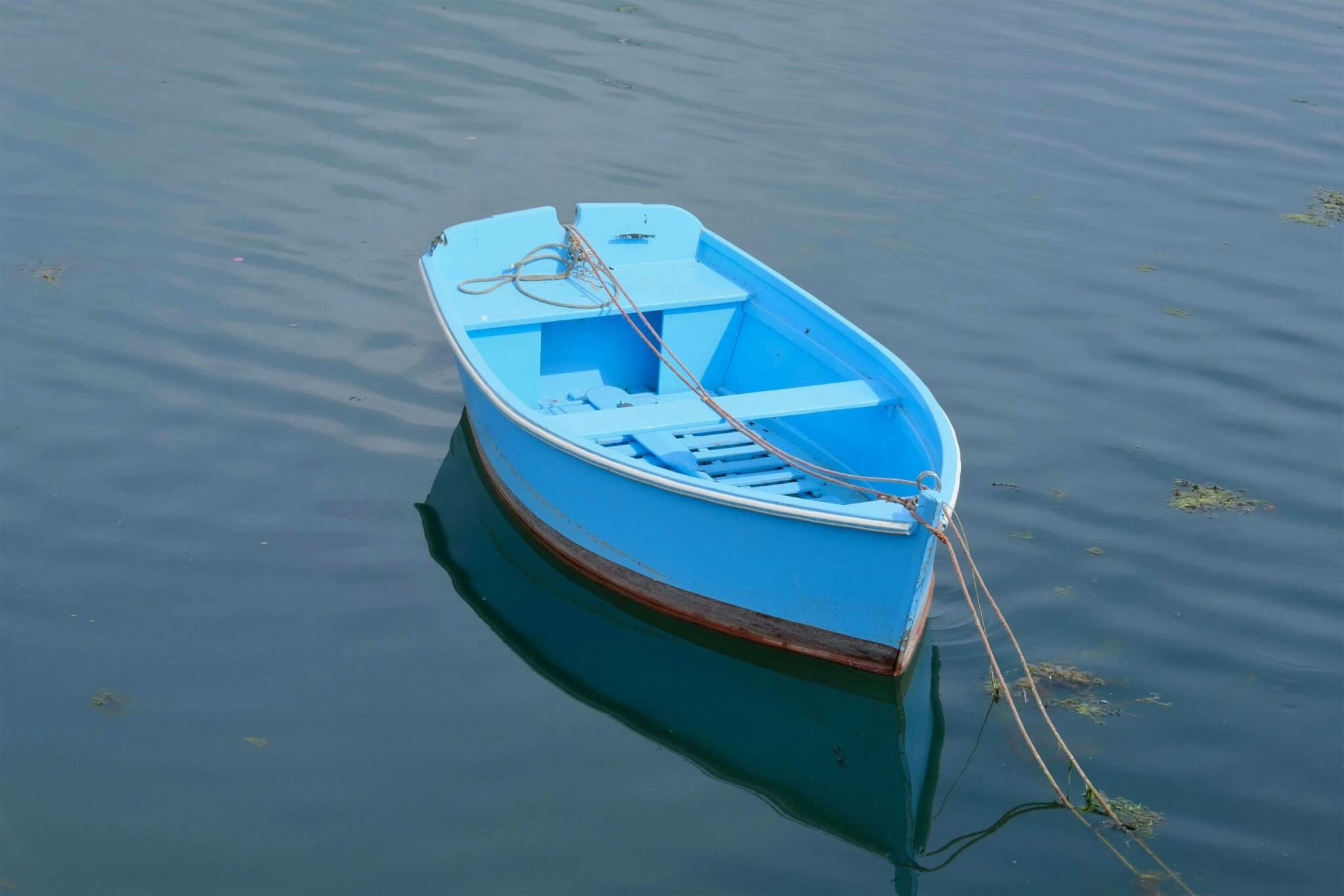 Blue boat